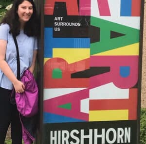 Lindsey Flax at Hirshhorn