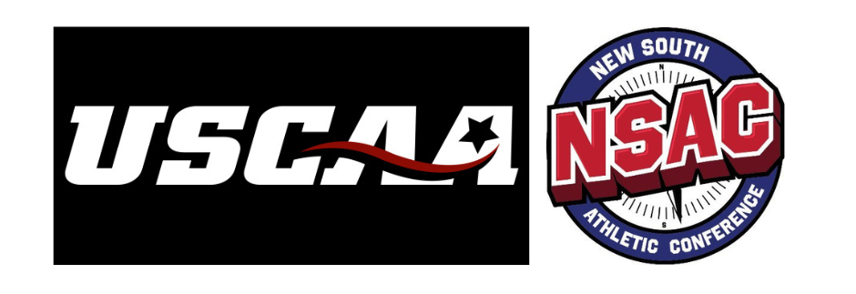 USCAA and NSAC conference logos